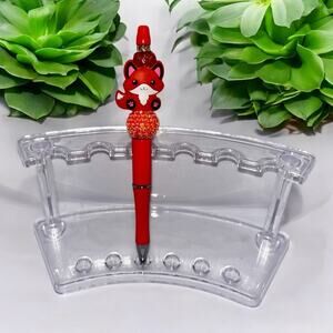 Fox refillable beaded pen